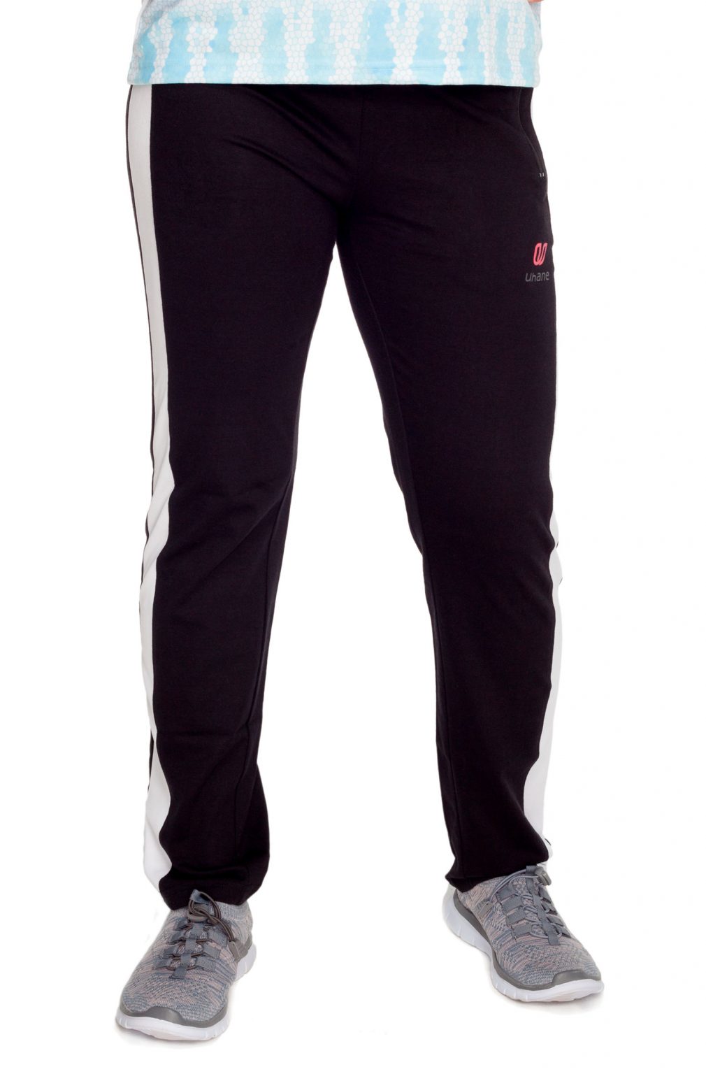 women's black track pants